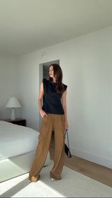 Amber top - Black