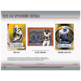 2026 Leaf Optichrome Football Jumbo Box