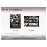 2026 Leaf Optichrome Football Jumbo Box